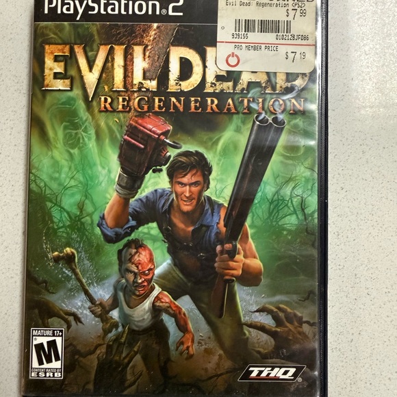 Ps2 Evil Dead: Regeneration for PlayStation 2